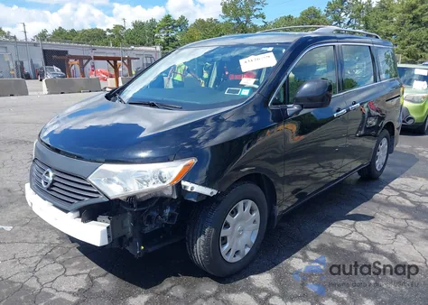 2015 Nissan Quest S из США, поврежденный, VIN JN8AE2KP5F9126018